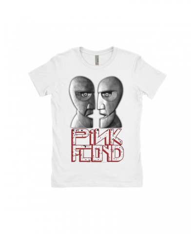 Pink Floyd Ladies' Boyfriend T-Shirt | Bold Colorful Division Bell Image Shirt $8.98 Shirts