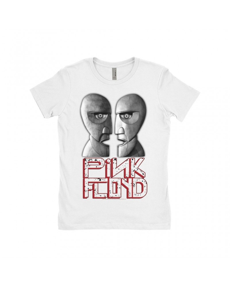 Pink Floyd Ladies' Boyfriend T-Shirt | Bold Colorful Division Bell Image Shirt $8.98 Shirts