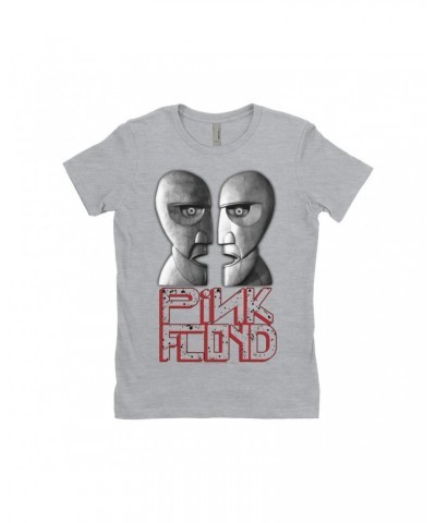 Pink Floyd Ladies' Boyfriend T-Shirt | Bold Colorful Division Bell Image Shirt $8.98 Shirts