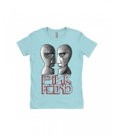 Pink Floyd Ladies' Boyfriend T-Shirt | Bold Colorful Division Bell Image Shirt $8.98 Shirts