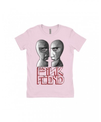 Pink Floyd Ladies' Boyfriend T-Shirt | Bold Colorful Division Bell Image Shirt $8.98 Shirts