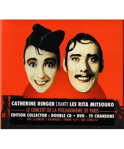 Catherine Ringer CHANTE LES RITA MITSOUKO A LA PHILHARMONIE DE CD $19.78 CD