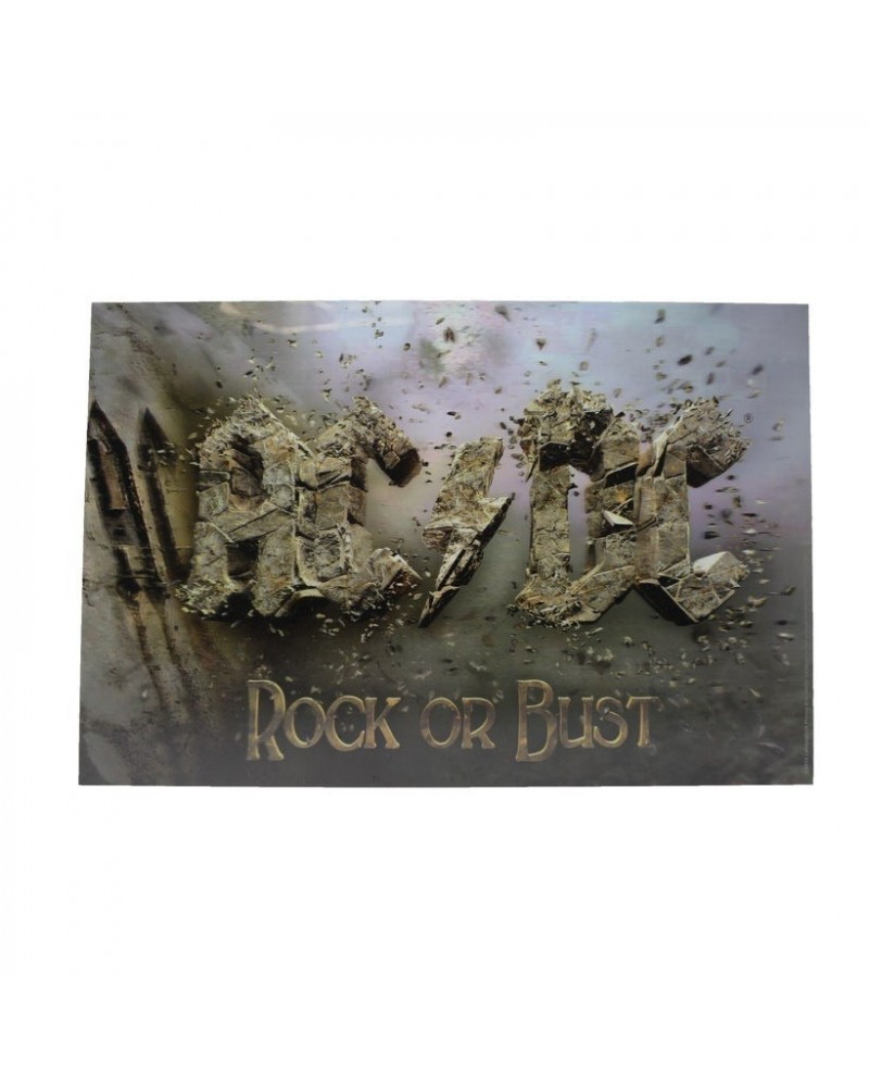 AC/DC 3D Lenticular Rock Or Bust Poster $4.52 Decor