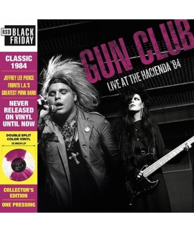 The Gun Club Live At The Hacienda '84 Vinyl Record $8.16 Vinyl