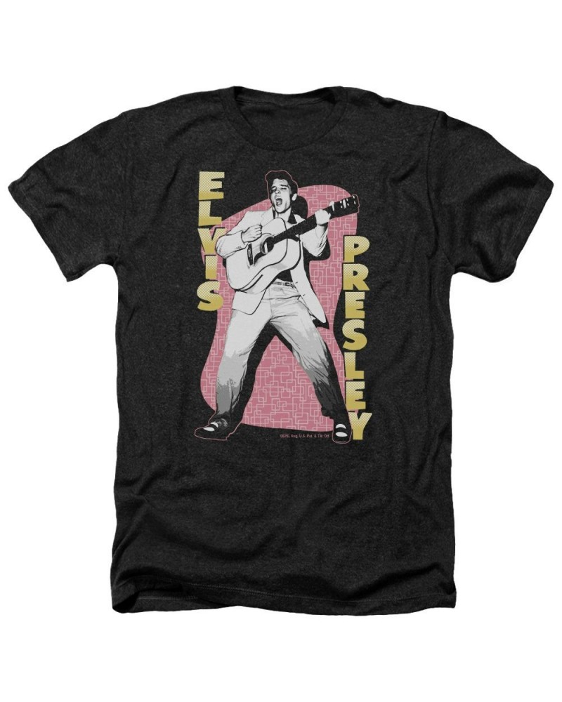 Elvis Presley Tee | PINK ROCK Premium T Shirt $7.48 Shirts