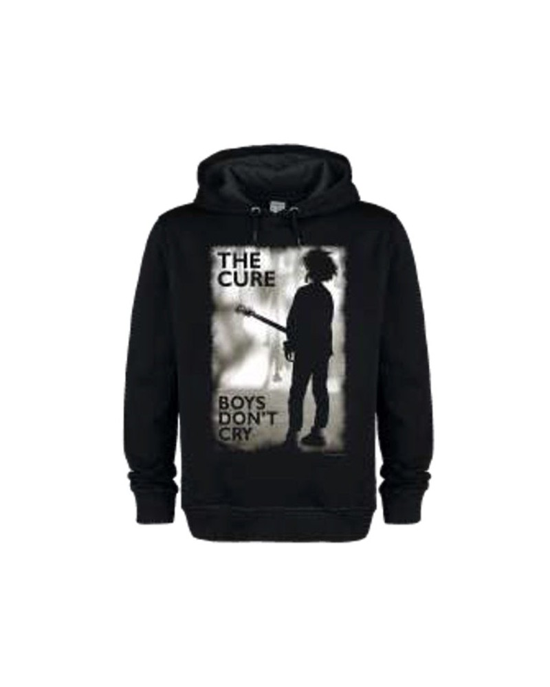 The Cure Vintage Hooded Sweatshirt - Amplified Boys Don't Cry $32.98 Sweatshirts