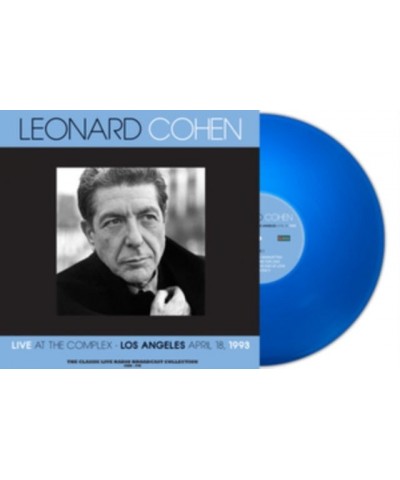 Leonard Cohen LP Vinyl Record - Live At The Complex 19 93 (Blue Vinyl) $14.34 Vinyl