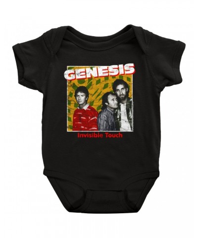 Genesis Baby Short Sleeve Bodysuit | Invisible Touch Throwback Poster Distressed Bodysuit $8.18 Kids