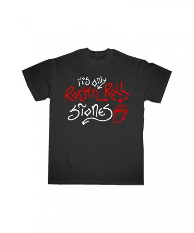 The Rolling Stones It's Only Rock n Roll Black T-Shirt $17.60 Shirts