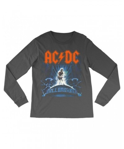 AC/DC Long Sleeve Shirt | Ballbreaker Album Design Distressed Shirt $11.98 Shirts