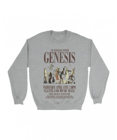 Genesis Sweatshirt | Cleveland Music Hall Concert Sweatshirt $13.63 Sweatshirts