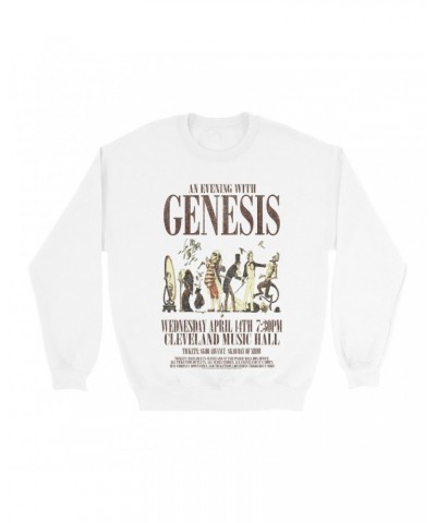 Genesis Sweatshirt | Cleveland Music Hall Concert Sweatshirt $13.63 Sweatshirts