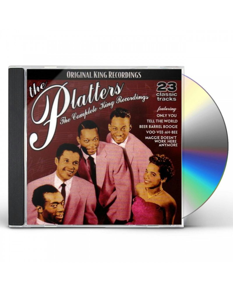 The Platters COMPLETE KING RECORDINGS CD $6.66 CD