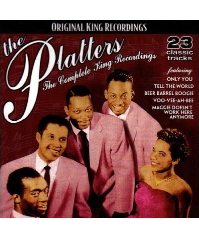 The Platters COMPLETE KING RECORDINGS CD $6.66 CD