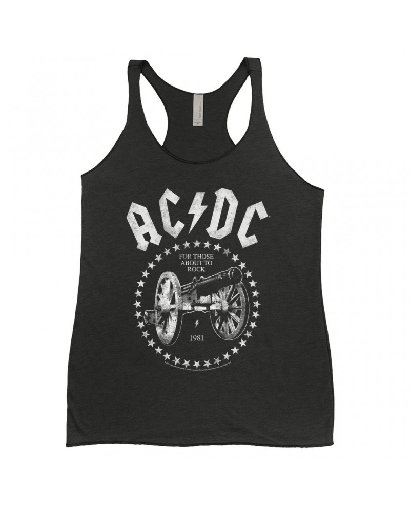 AC/DC Ladies' Tank Top | For Those About To Rock 1981 Shirt $10.71 Shirts