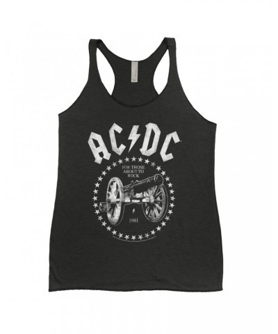 AC/DC Ladies' Tank Top | For Those About To Rock 1981 Shirt $10.71 Shirts