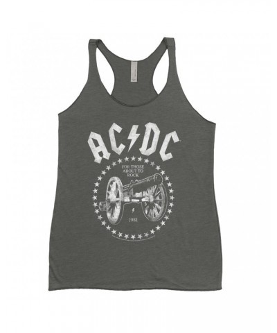 AC/DC Ladies' Tank Top | For Those About To Rock 1981 Shirt $10.71 Shirts