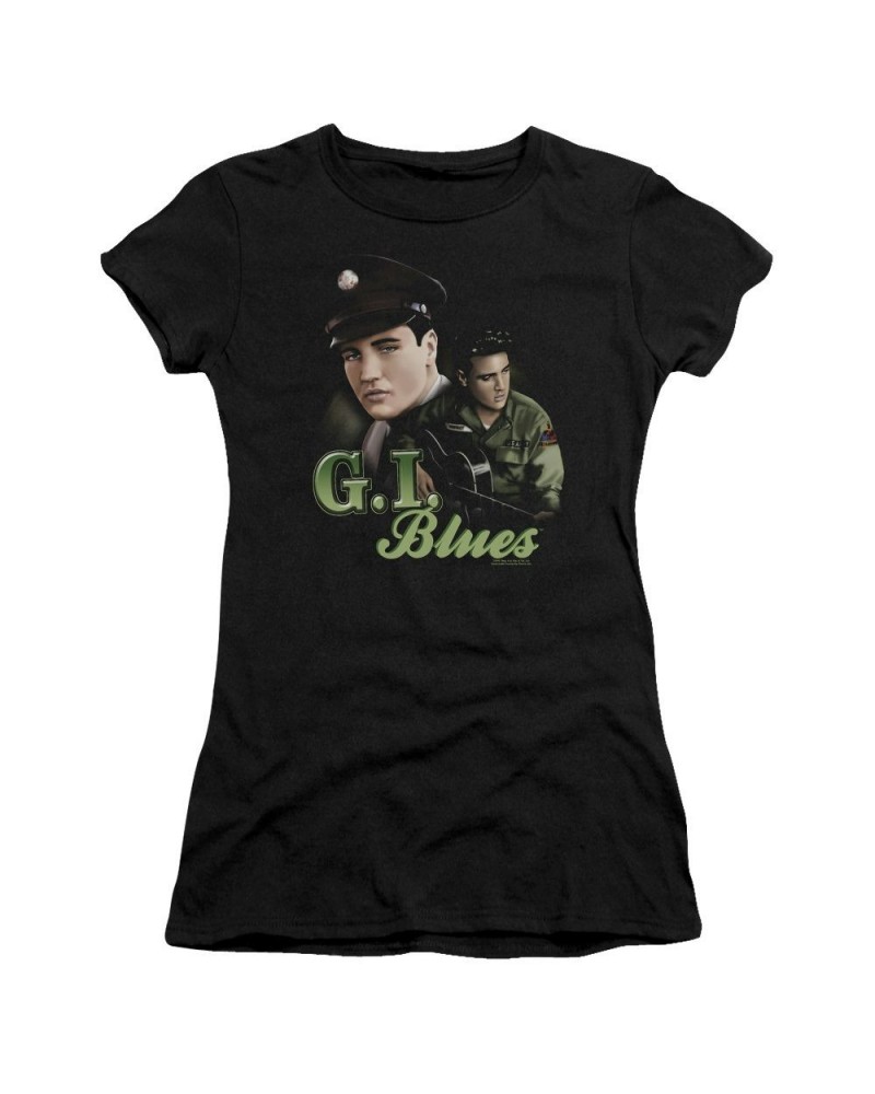 Elvis Presley Juniors Shirt | G I BLUES Juniors T Shirt $7.56 Shirts