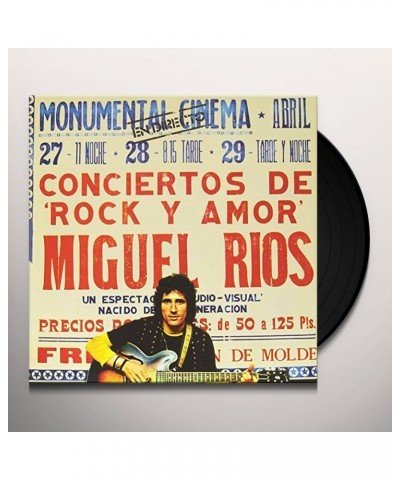 Miguel Ríos CONCIENTO DE ROCK & AMOR Vinyl Record $9.65 Vinyl