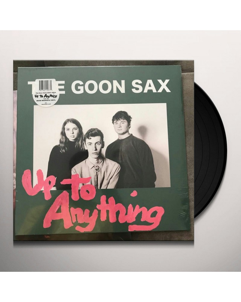 The Goon Sax UP TO ANYTHING (NEON MAGENTA VINYL) Vinyl Record $9.80 Vinyl