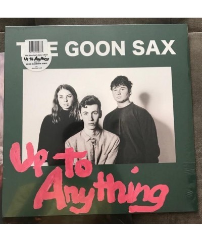 The Goon Sax UP TO ANYTHING (NEON MAGENTA VINYL) Vinyl Record $9.80 Vinyl