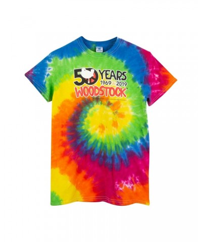 Woodstock 50 Years Tie Dye T-shirt $16.45 Shirts