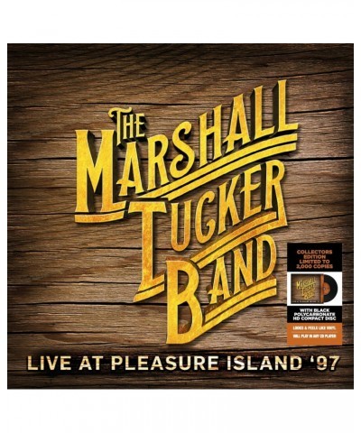 The Marshall Tucker Band LIVE AT PLEASURE ISLAND CD $2.25 CD