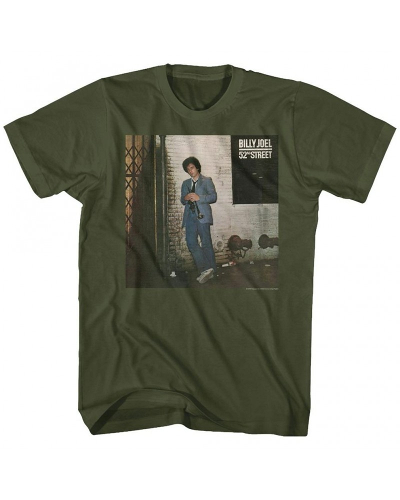 Billy Joel T Shirt | Billy Joel 52nd Street T-Shirt $6.38 Shirts