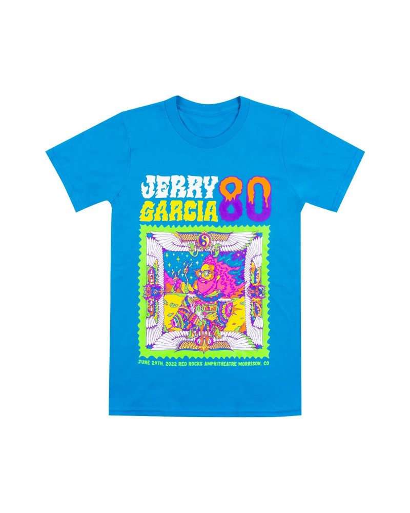 Jerry Garcia 80th Birthday Celebration Egypt Organic T-Shirt $6.20 Shirts