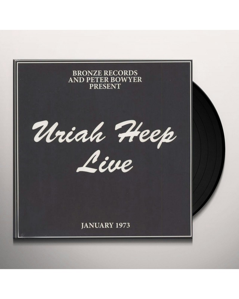 Uriah Heep Live Vinyl Record $15.75 Vinyl