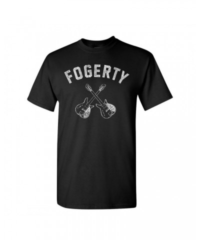 John Fogerty Crossed Guitars T-Shirt $13.20 Shirts