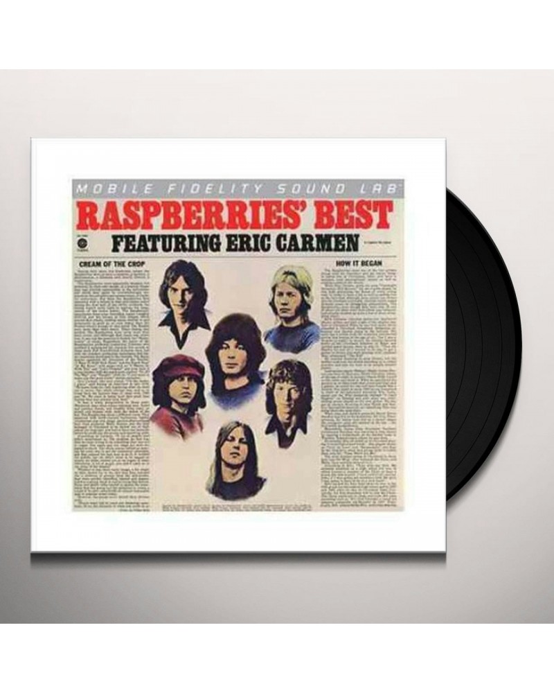 Raspberries Best Featuring Eric Carmen Vinyl Record $9.22 Vinyl