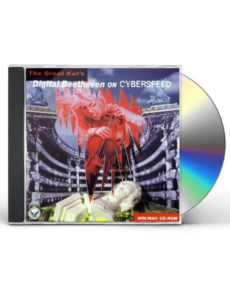 Great Kat DIGITAL BEETHOVEN ON CYBERSPEED CD $3.62 CD