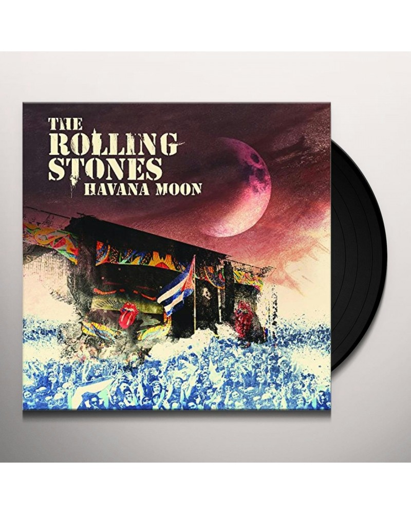 The Rolling Stones HAVANA MOON (W/DVD) Vinyl Record $26.38 Vinyl