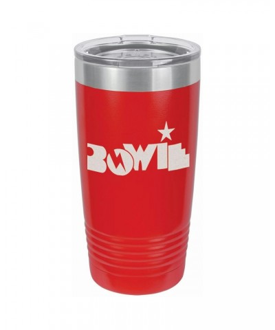 David Bowie Innovator Logo Laser Etched Polar Camel Travel Mug $15.75 Drinkware