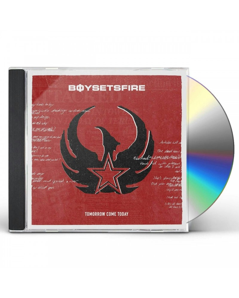 Boysetsfire TOMORROW COME TODAY CD $6.80 CD