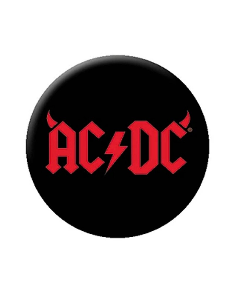 AC/DC Logo with Horns 1.25" Button $0.57 Accessories