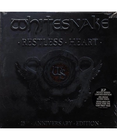 Whitesnake LP - Restless Heart (25th Anniv. Ed.) (ltd. ed.) (2xLP) (180g) (remastered) (silver vinyl) $34.30 Vinyl