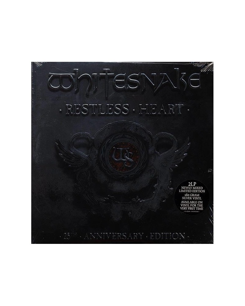 Whitesnake LP - Restless Heart (25th Anniv. Ed.) (ltd. ed.) (2xLP) (180g) (remastered) (silver vinyl) $34.30 Vinyl