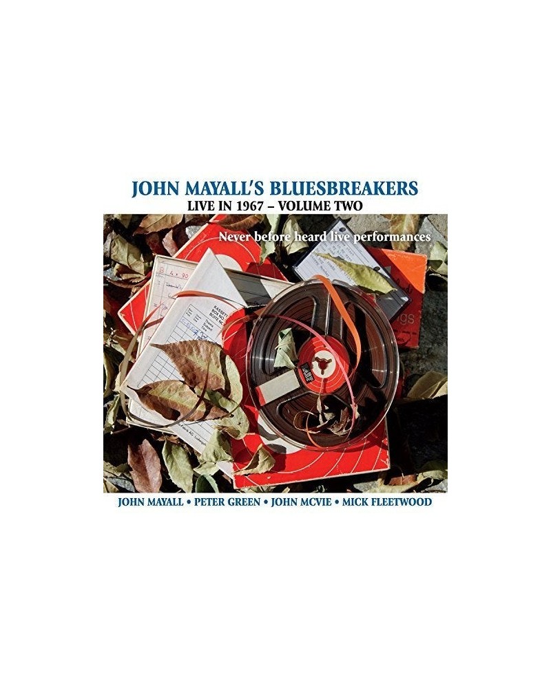 John Mayall & The Bluesbreakers Live In 1967 Volume 2 Vinyl Record $14.69 Vinyl