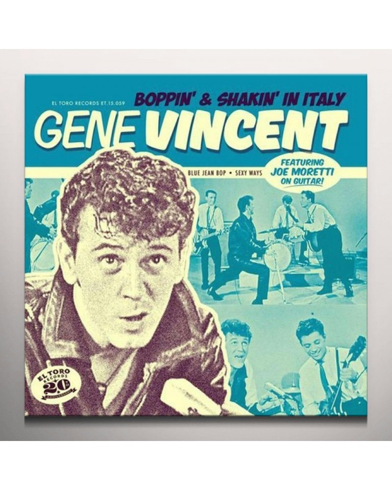 Gene Vincent BOPPIN & SHAKIN IN ITALY Vinyl Record $5.62 Vinyl