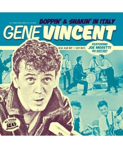 Gene Vincent BOPPIN & SHAKIN IN ITALY Vinyl Record $5.62 Vinyl