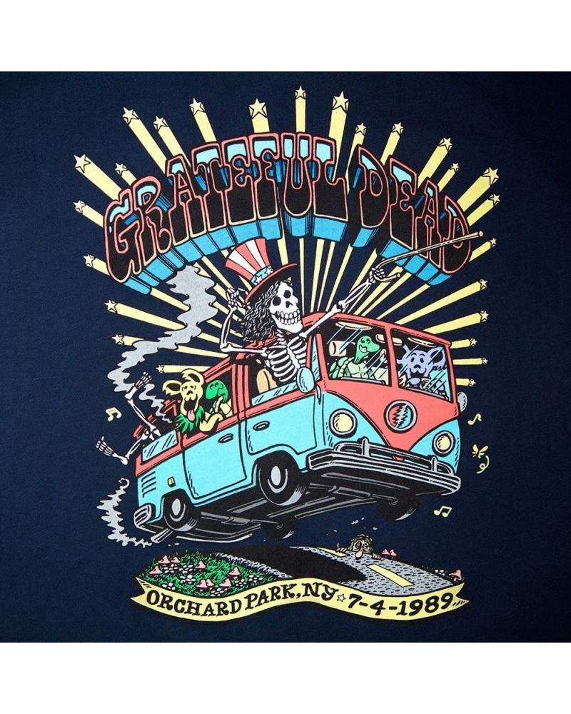 Grateful Dead Concert Collection: July 4th 1989 T-Shirt $12.22 Shirts