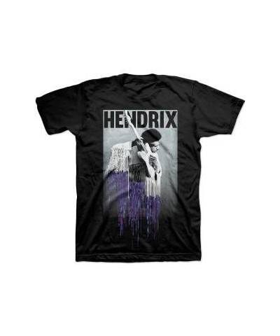 Jimi Hendrix Pixel Drip T-Shirt $13.78 Shirts