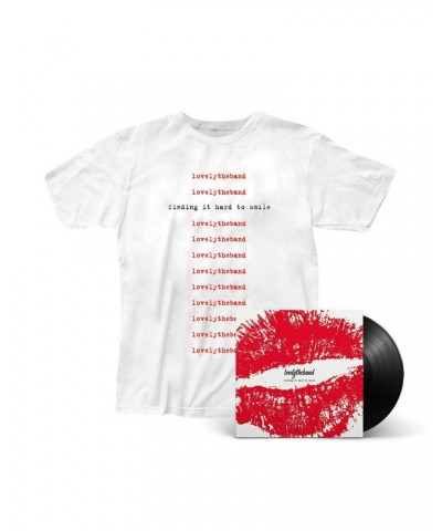 lovelytheband Silver Bundle 2 - Tee + LP $24.44 Vinyl