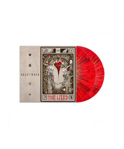 The Used HEARTWORK (2LP/TRANSLUCENT RED WITH RAINBOW SPLATTER VINYL) (X) Vinyl Record $11.18 Vinyl