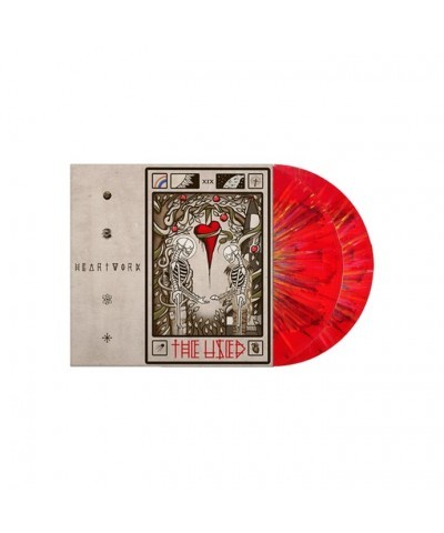 The Used HEARTWORK (2LP/TRANSLUCENT RED WITH RAINBOW SPLATTER VINYL) (X) Vinyl Record $11.18 Vinyl