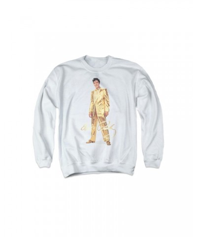 Elvis Presley Gold Lame Suit Sweatshirt $14.40 Sweatshirts