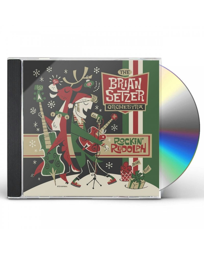 Brian Setzer ROCKIN RUDOLPH CD $4.50 CD