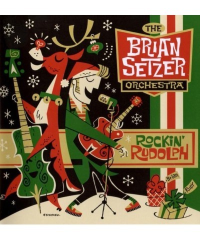 Brian Setzer ROCKIN RUDOLPH CD $4.50 CD